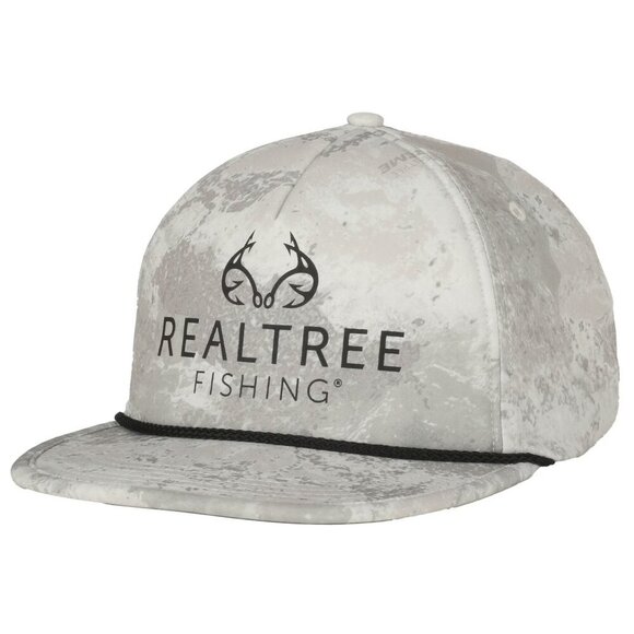 Outdoor Cap Other - Realtree Fishing Rope Hat Outdoor Cap Camo Snapback Flat Bill Adult OSFM